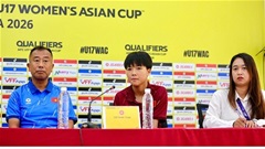 U17 nữ Việt Nam tự tin tranh tài ở vòng loại U17 nữ châu Á 2026